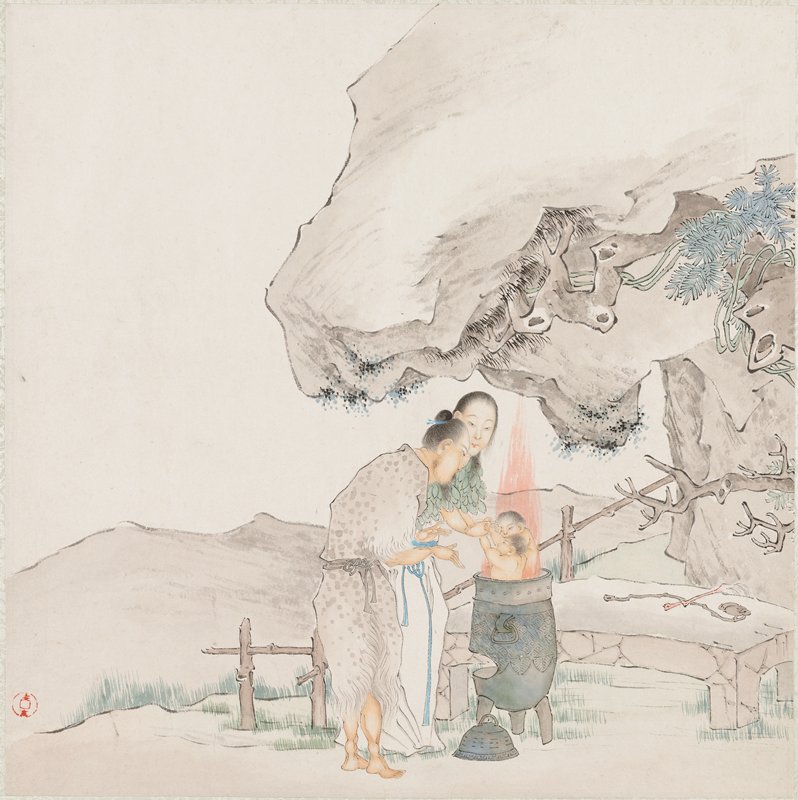Album leaf, Qian Hui'an, c. 1875