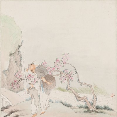 Album leaf, Qian Hui'an, c. 1875