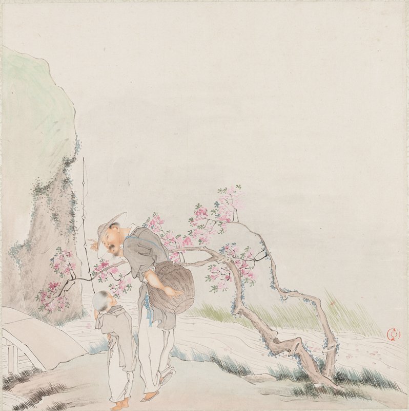 Album leaf, Qian Hui'an, c. 1875