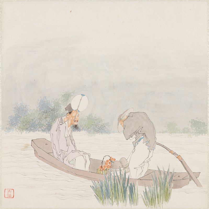 Album leaf, Qian Hui'an, c. 1875