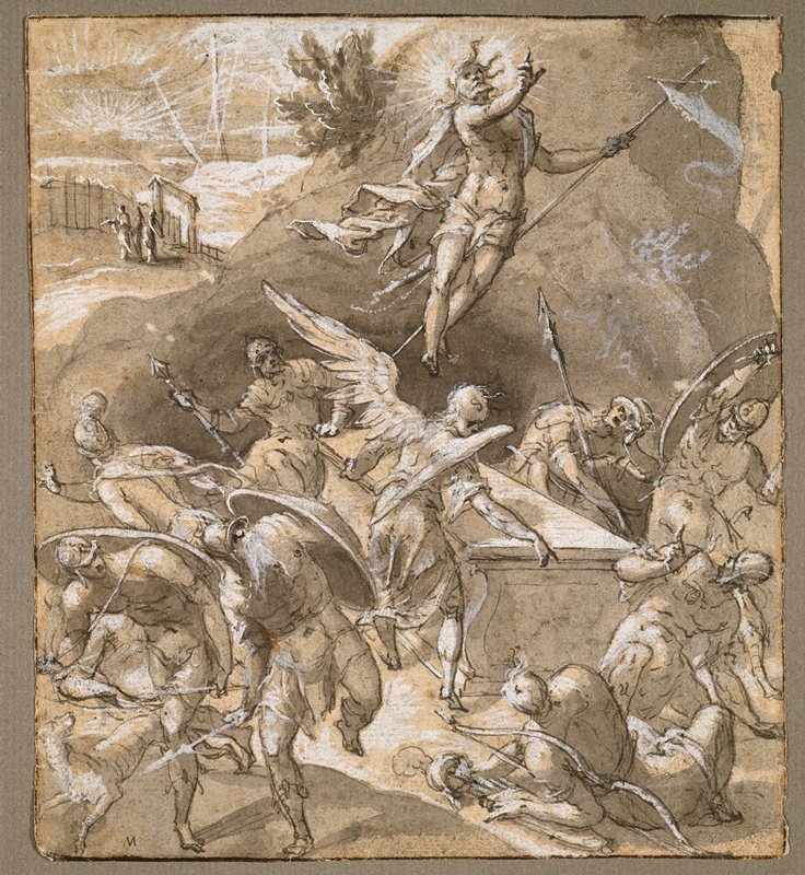 The Resurrection, Joos van Winghe, late 16th century