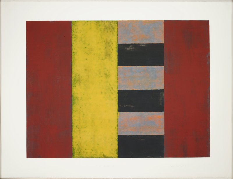 Santa Barbara 22, Sean Scully, 1987