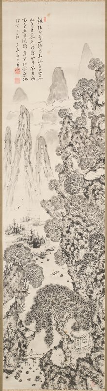 Quiet Setting of a Mountain Creek, Fukuda Kodōjin, Spring 1940