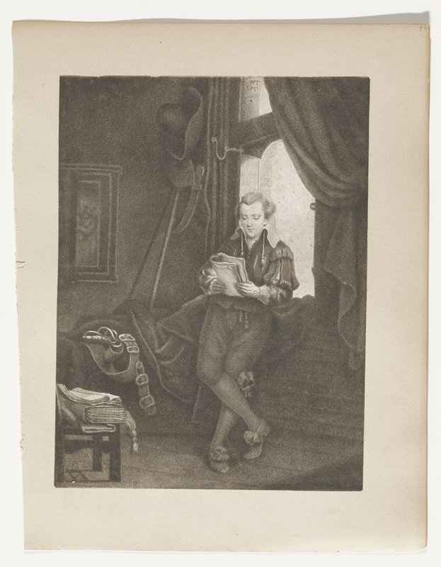 Print, Capt. William Baillie, 18th century
