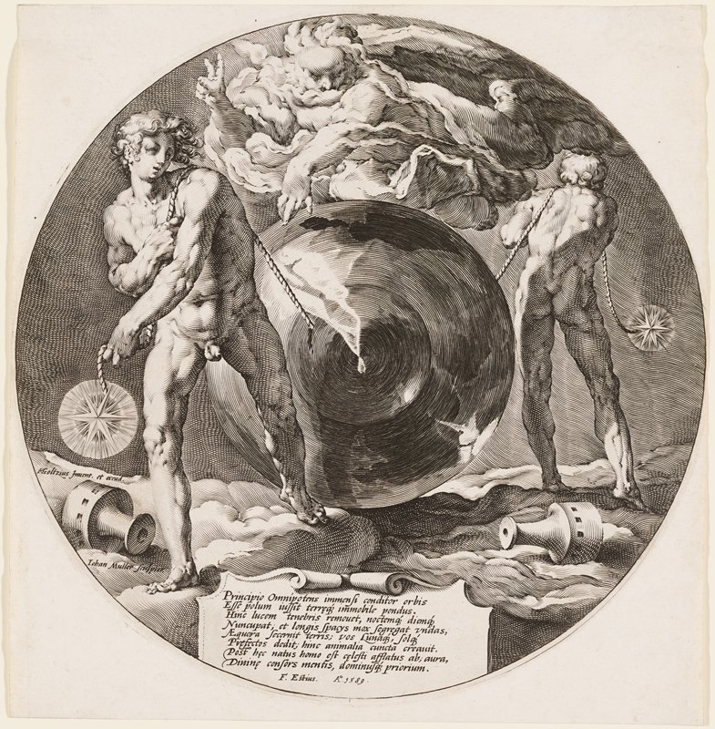 Title Page, from Creation of the World, Jan Muller, 1589