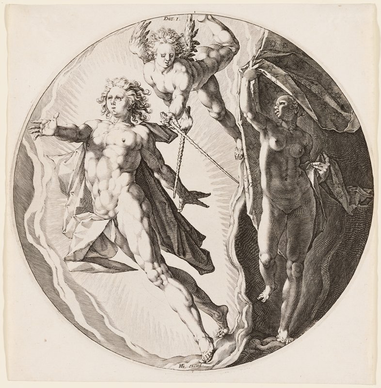 Day One, from Creation of the World, Jan Muller, 1589