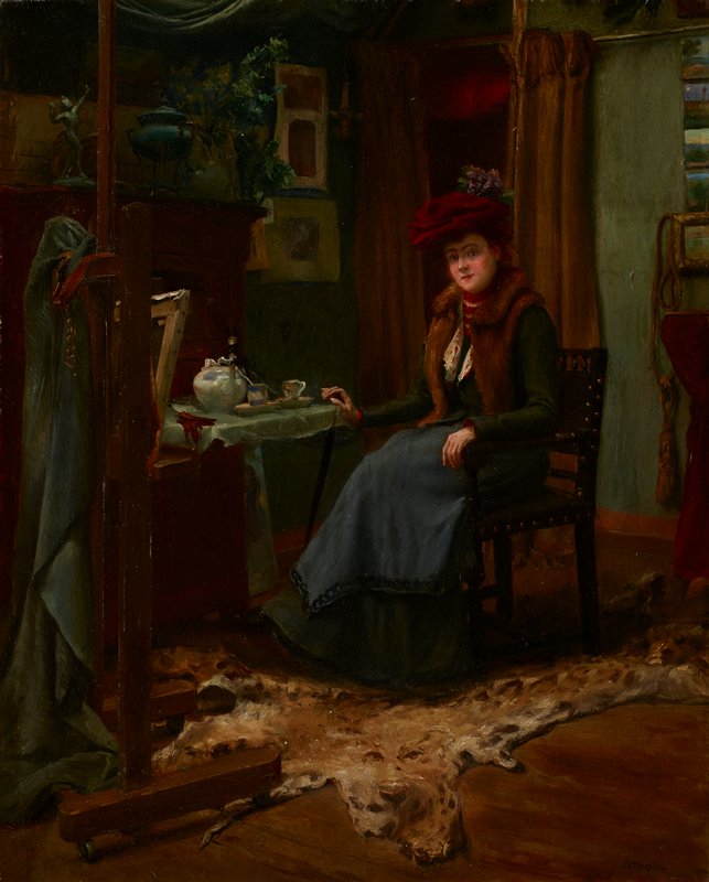 The Visitor, Alexis Jean Fournier, c. 1895–98