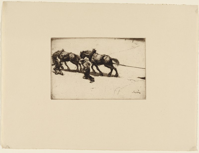 The Tow Rope, Robert Sargent Austin, 1920