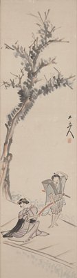 Michiyuki, Hosokawa Rinkoku, first half 19th century