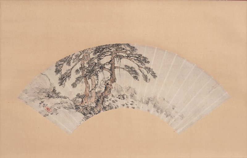 Pines, Yamamoto Baiitsu, first half 19th century