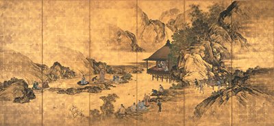 The Lanting Gathering, Yokoyama Kazan, first half 19th century