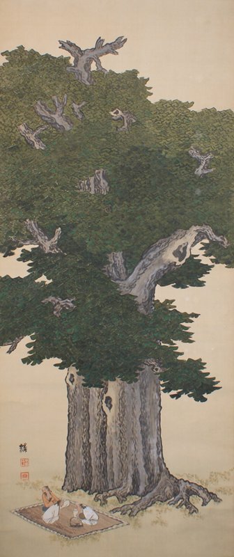 Picnic Under a Giant Tree, 19th century