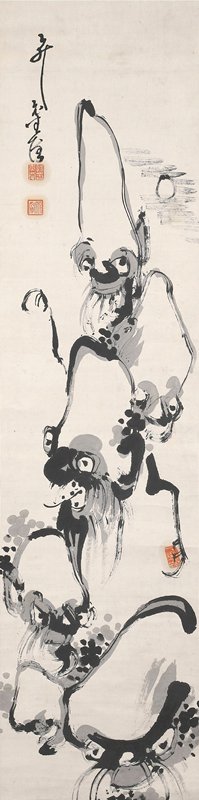 Five sages, Doi Gōga, second half 19th century