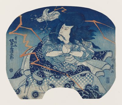 Dokumentasi “Actor Bando Mitsugorō IV as Kan Shōjō”; Woodblock print (aizuri-e), color on paper. Minneapolis Institute of Art.
