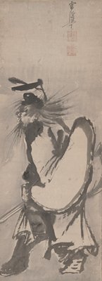 Shōki, the Demon Queller, Yamaguchi Sekkei, early 18th century