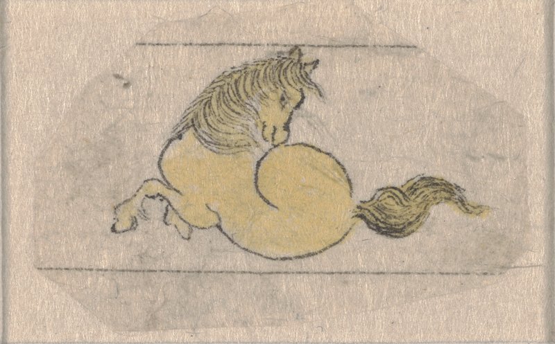 Horse, Yamamoto Baiitsu, first half 19th century