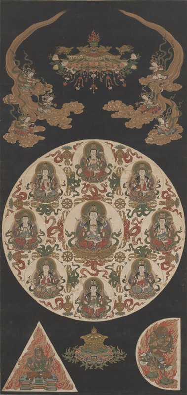 Sonshō Mandala, 19th century