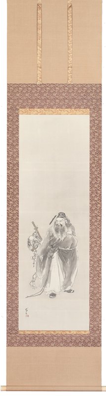 Shōki with Demon, Mano Kyōtei, early 20th century