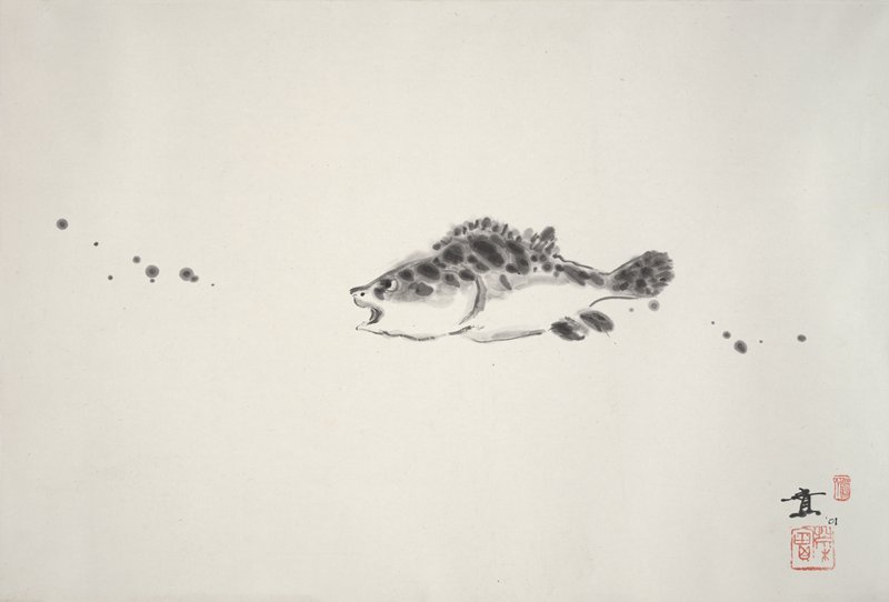 Fish (Self-Portrait), Minol Araki, 2001