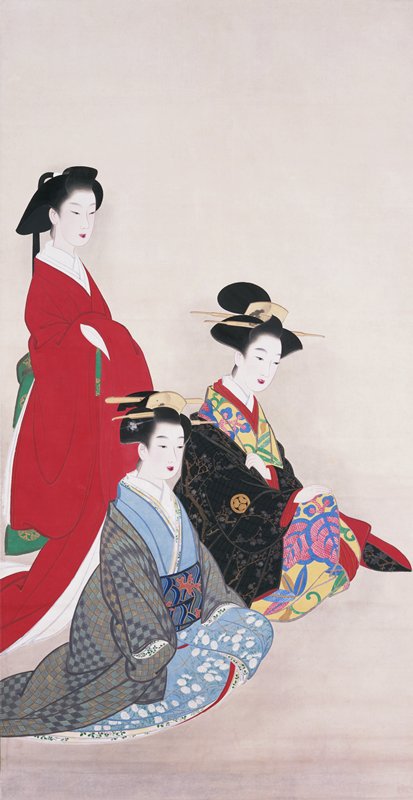 Ladies of the Warrior Class, attr. Yamaguchi Soken, first half 19th century