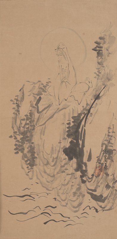 Kannon, attributed to Totoki Baigai, late 18th century