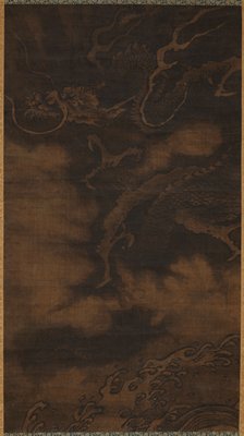 Dokumentasi “Dragon in Clouds”; Hanging scroll, ink on silk. Minneapolis Institute of Art.