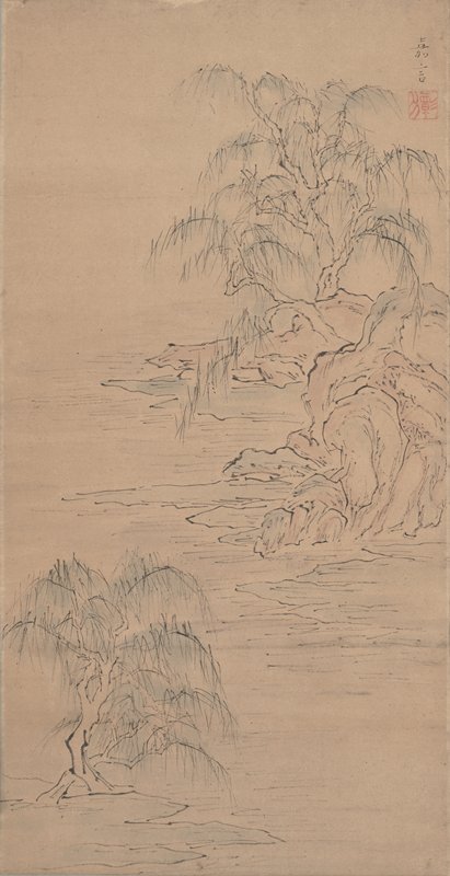 Willow Bank, Niwa Kagen, late 18th century