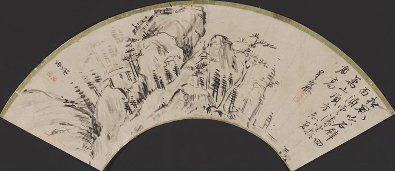 Landscape, Yanagawa Kōran, second half 19th century