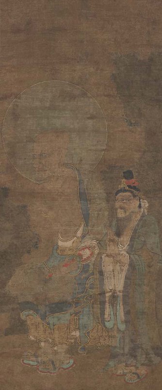 Rakan with Attendant, 13th–early 14th century