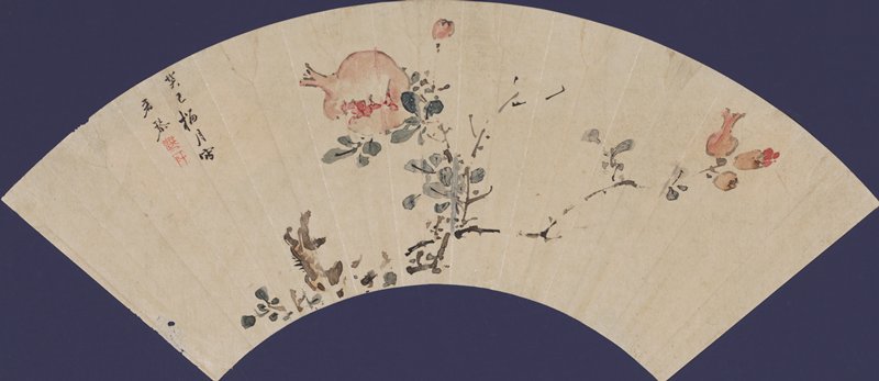 Pomegranate, Urakami Shunkin, 1833