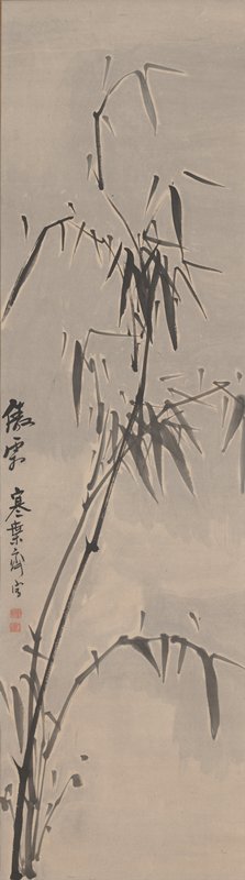 Bamboo in Snow, Takebe Ryōtai, mid 18th century