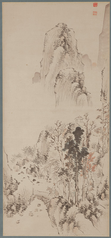 Landscape, Urakami Shunkin, 1829