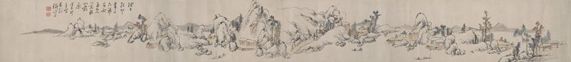 Landscapes, Fujimoto Tesseki, 1828