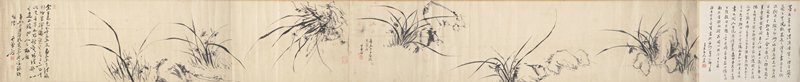 Orchids, Unge 雲華, mid 19th century