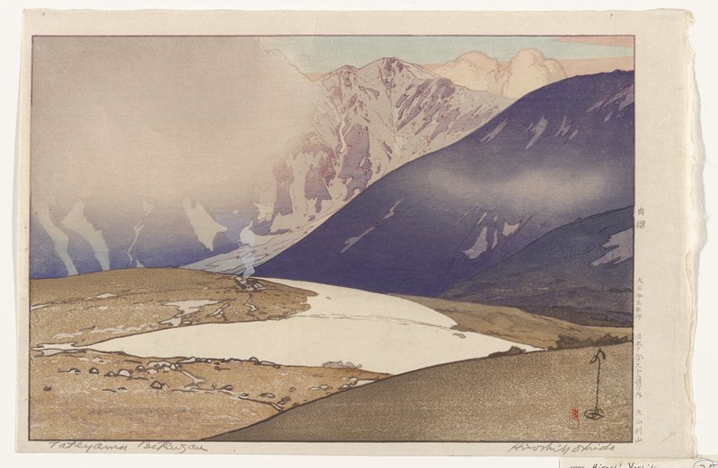 Tateyama Betsuzan, Yoshida Hiroshi, 1926