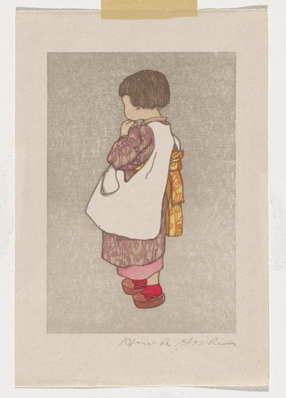 Little Girl, Yoshida Hiroshi, 1927