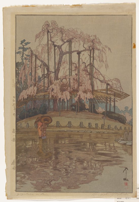 Spring Rain, Yoshida Hiroshi, 1935