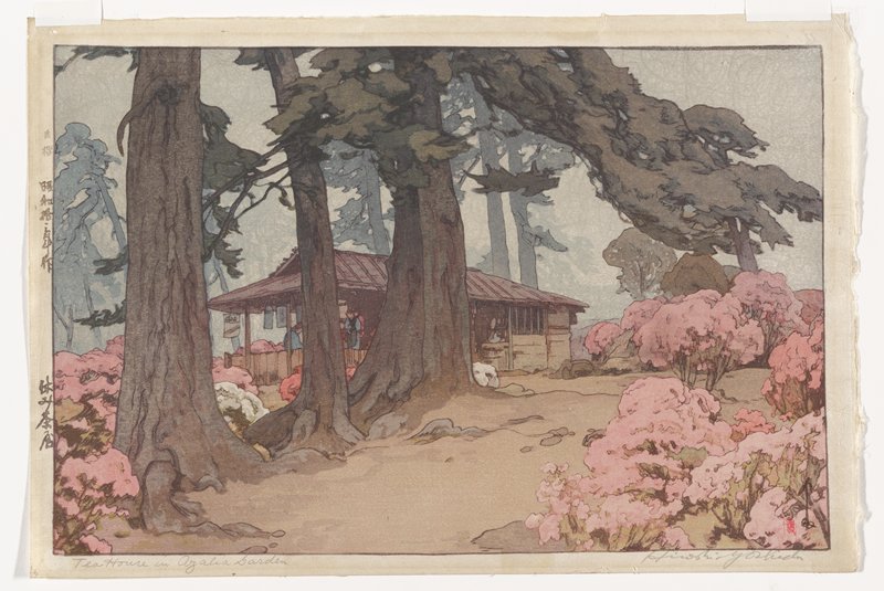 Teahouse, Yoshida Hiroshi, 1938
