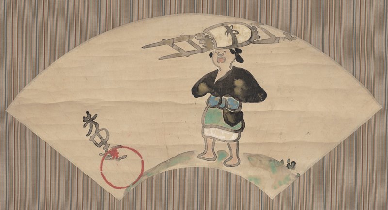 Woman of Ohara, Nakamura Hōchū, 1820s