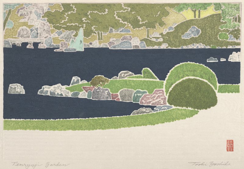 Tenryūji Garden, Yoshida Tōshi, 1963