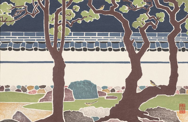 White Wall, Yoshida Tōshi, 1964
