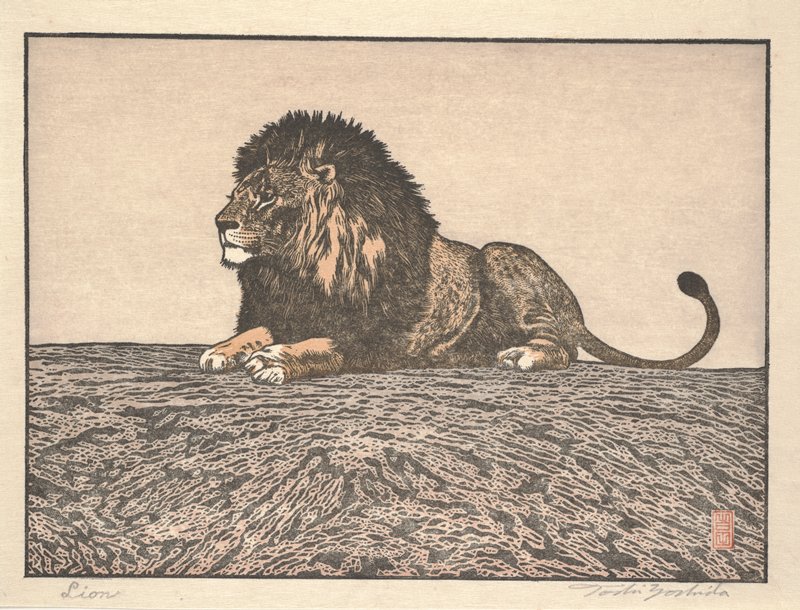 Lion, Yoshida Tōshi, 1974