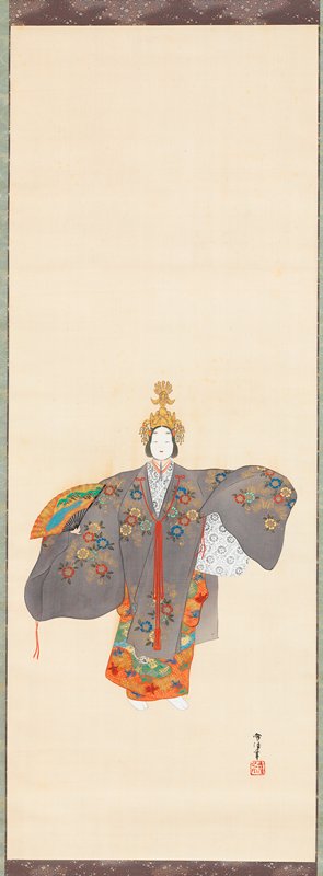 Noh Scene: Hagoromo, Камисака Сэкка, 1920–1930-е