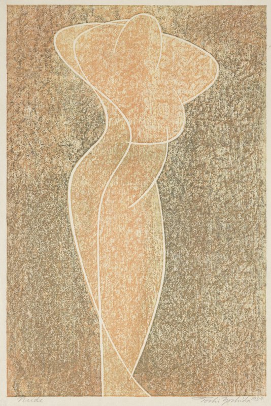 Nude, Yoshida Tōshi, 1954