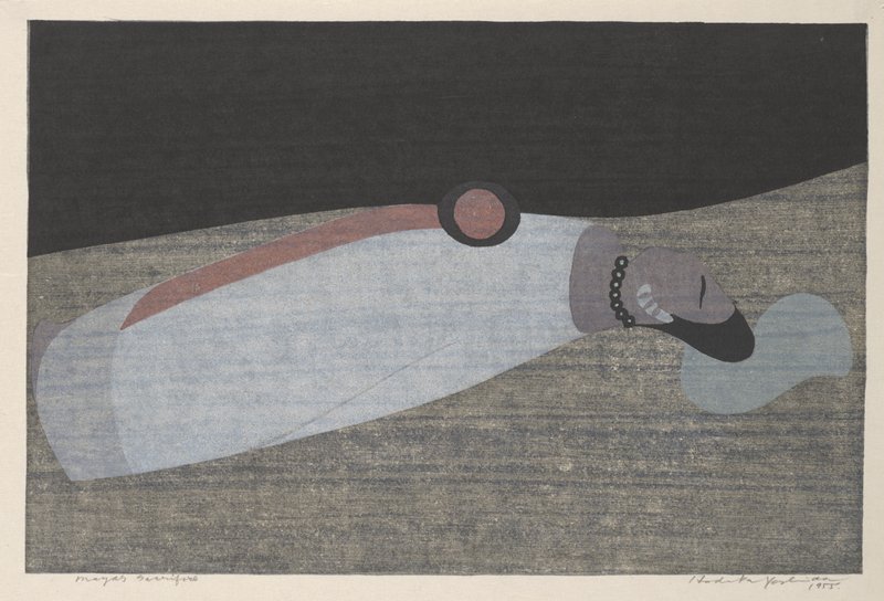 Maya's Sacrifice, Yoshida Hodaka, 1955