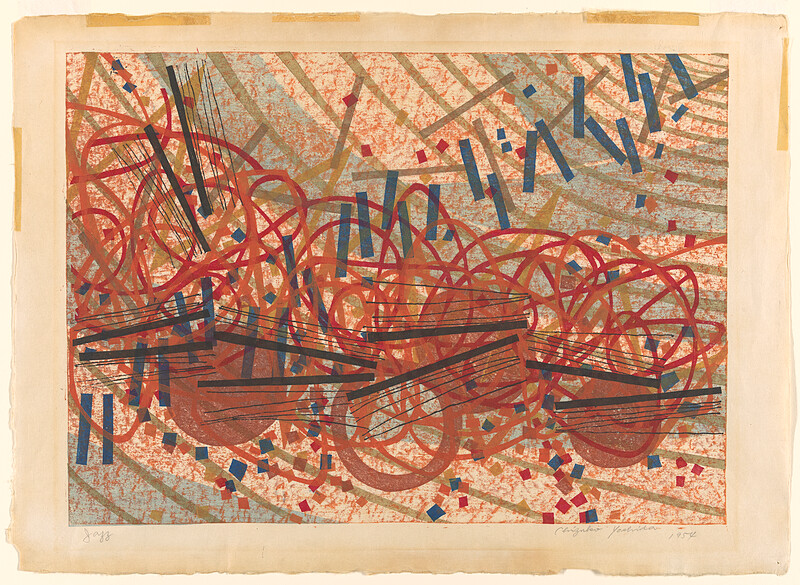 Jazz, Yoshida Chizuko, 1954