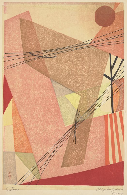 Autumn, Yoshida Chizuko, October 1954