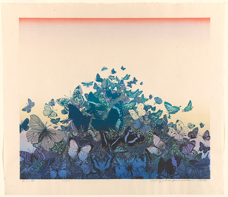 Butterflies at Dawn, Yoshida Chizuko, 1978