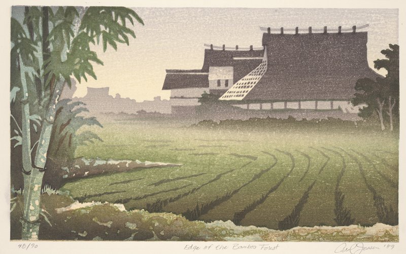 Edge of the Bamboo Forest, Carol Jessen, 1989