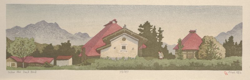 Below the Duck Pond, Micah Schwaberow, 1982